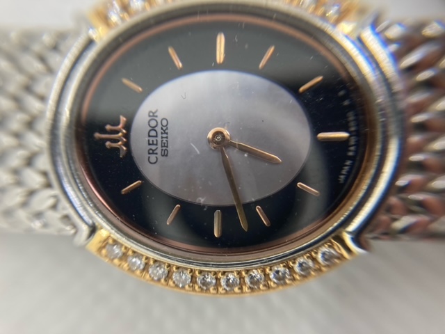 セイコー クレドールSS/18KTレディース時計をお買取り致しました。