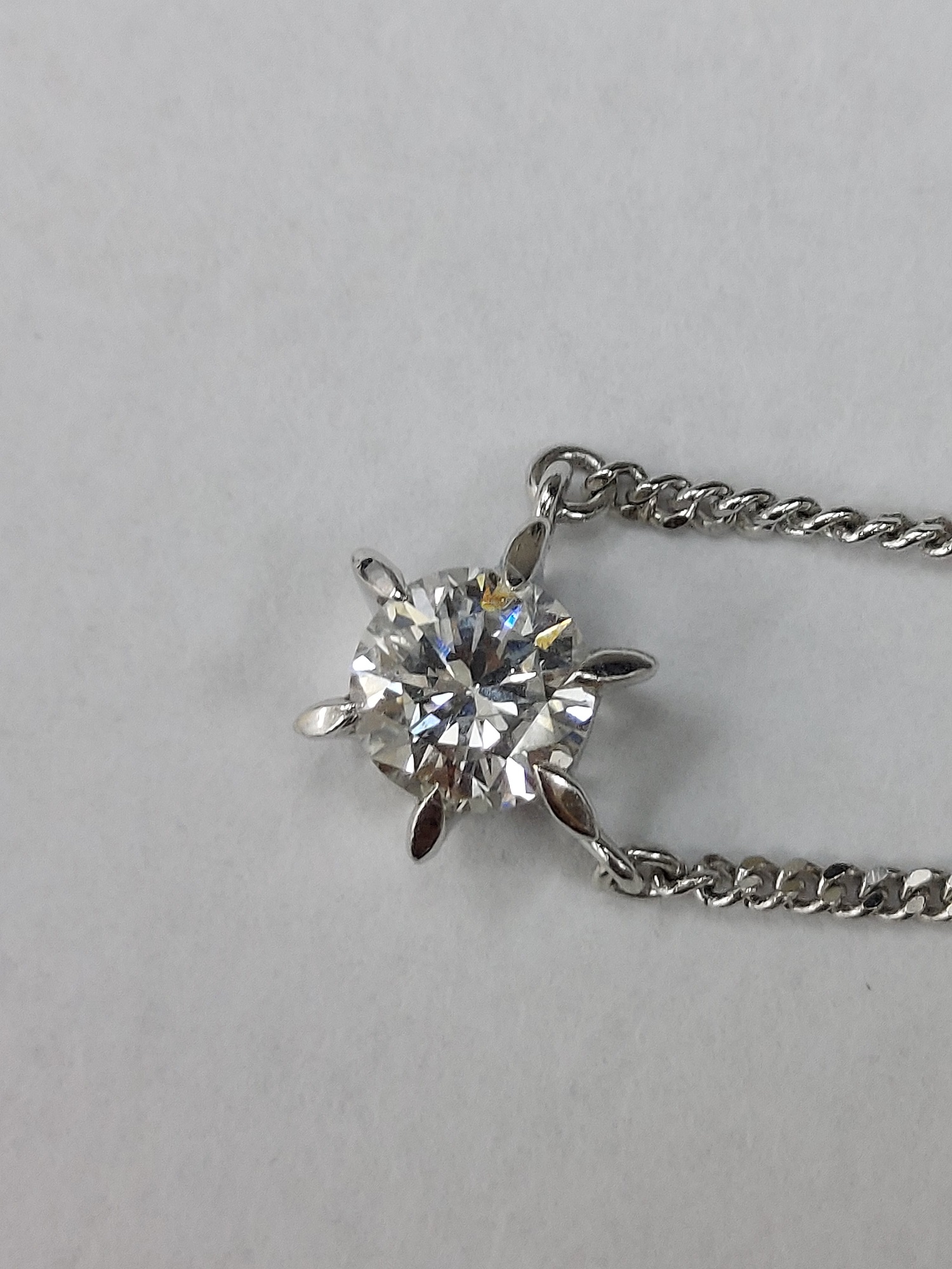 Pt850 Pt900 ダイヤモンド ネックレスをお買取り致しました！