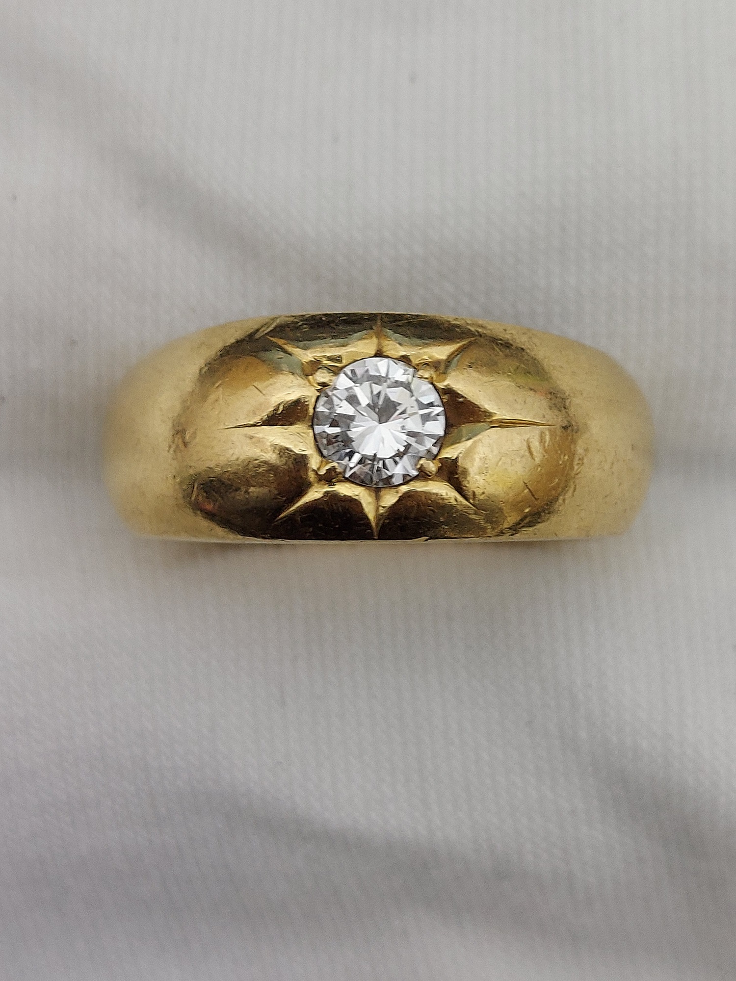 K18 ダイヤモンド 指輪 をお買取り致しました！