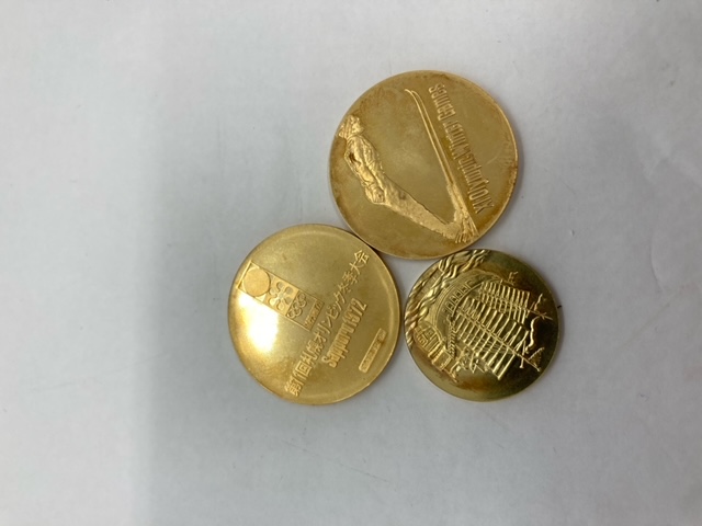 k18オリンピック金貨をお買取り致しました！