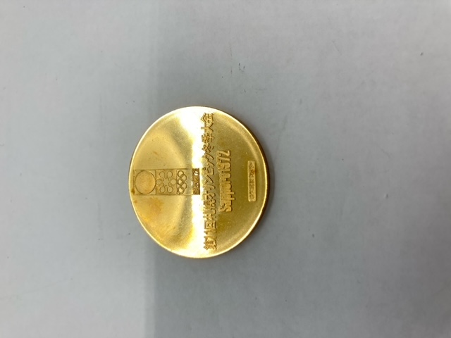 k18オリンピック金貨をお買取り致しました！