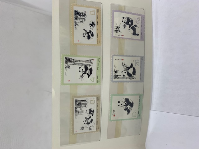 中国郵政パンダ切手をお買取り致しました。