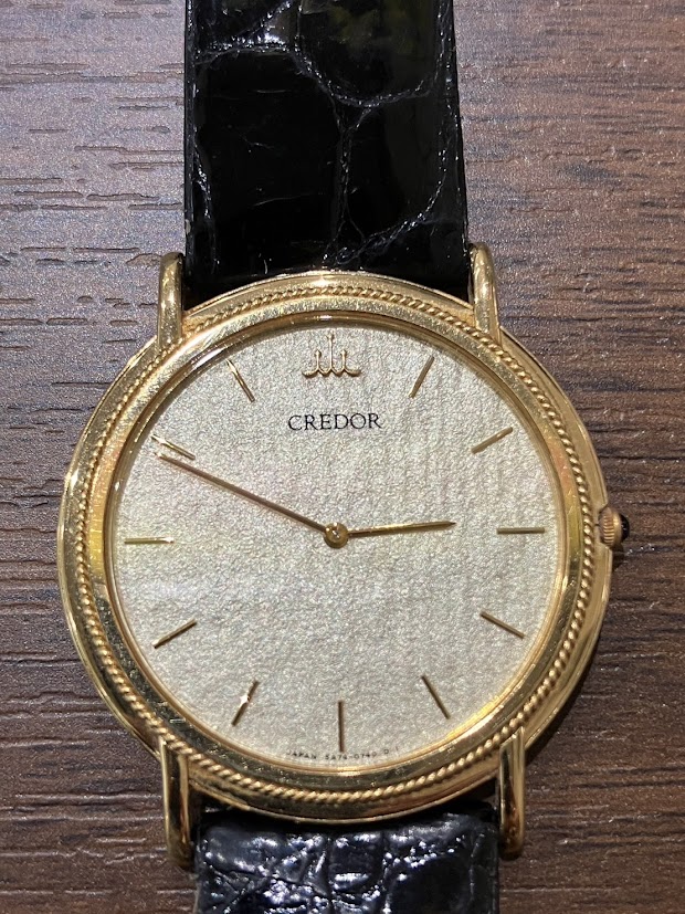セイコー クレドールk18 時計をお買取り致しました！